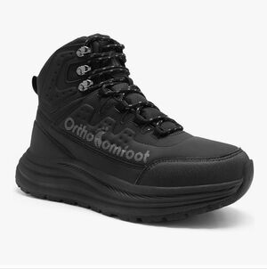 NIB Orthocomfoot Mens Hiking Boots Sneakers 11.5  Wide Toe Box Walking Running